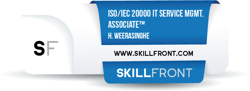 ISO/IEC 20000 IT Service Management Associate™