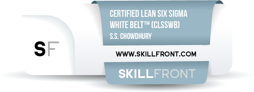 Certified Lean Six Sigma White Belt™ (CLSSWB™)