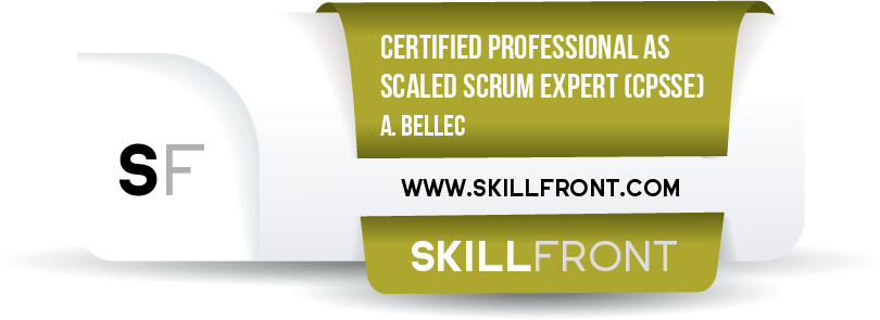 Certified Professional As Scaled Scrum Expert™ (CPSSE™)