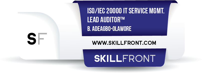 ISO/IEC 20000 IT Service Management Lead Auditor™