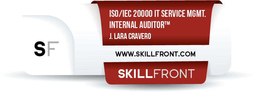 ISO/IEC 20000 IT Service Management Internal Auditor™