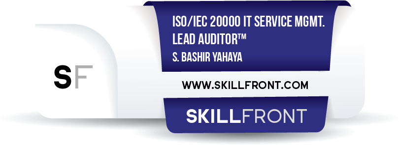 ISO/IEC 20000 IT Service Management Lead Auditor™