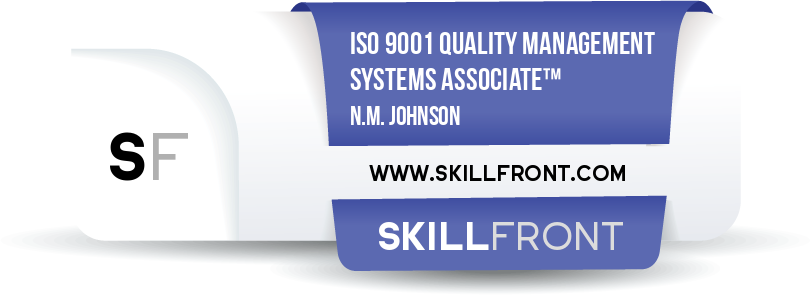 ISO 9001 Quality Management Systems Associate™