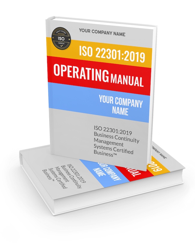 SkillFront ISO 22301:2019 Operating Manual