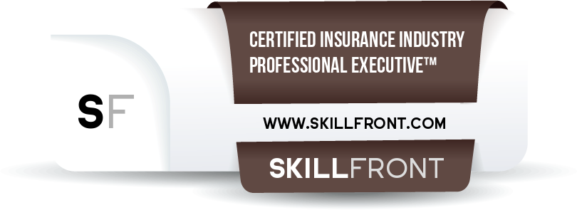 SkillFront Certified Insurance Industry Professional Executive™ (CIIP-III™) Certification Shareable and Verifiable Digital Badge