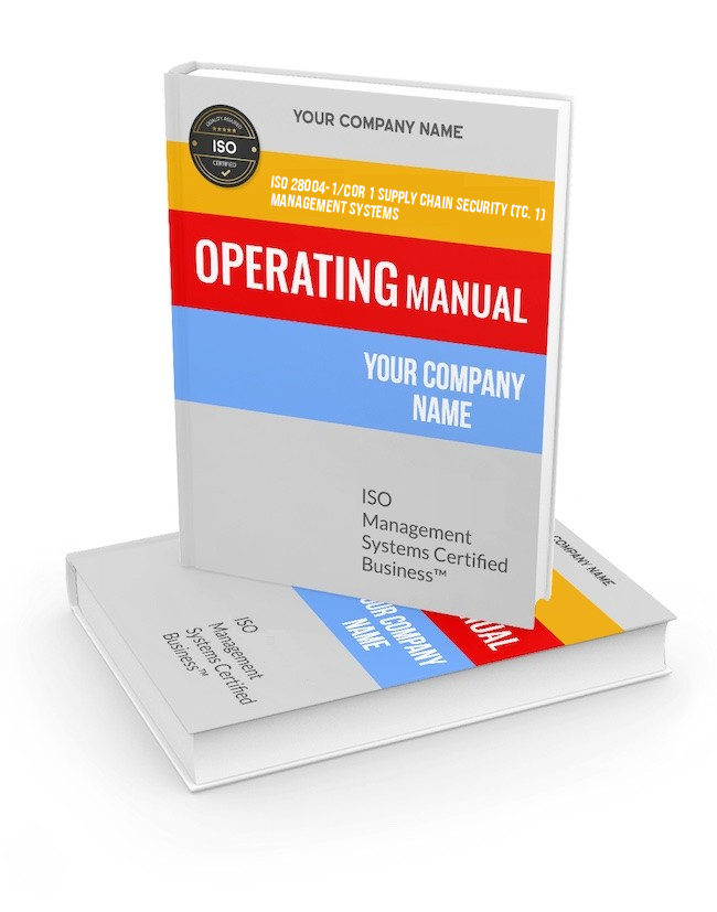 SkillFront ISO 28004-1:2007/Cor 1:2012 Operating Manual
