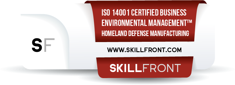 SkillFront ISO 14001:2026 Environmental Management Systems Certified Business™ Certification Shareable and Verifiable Digital Badge